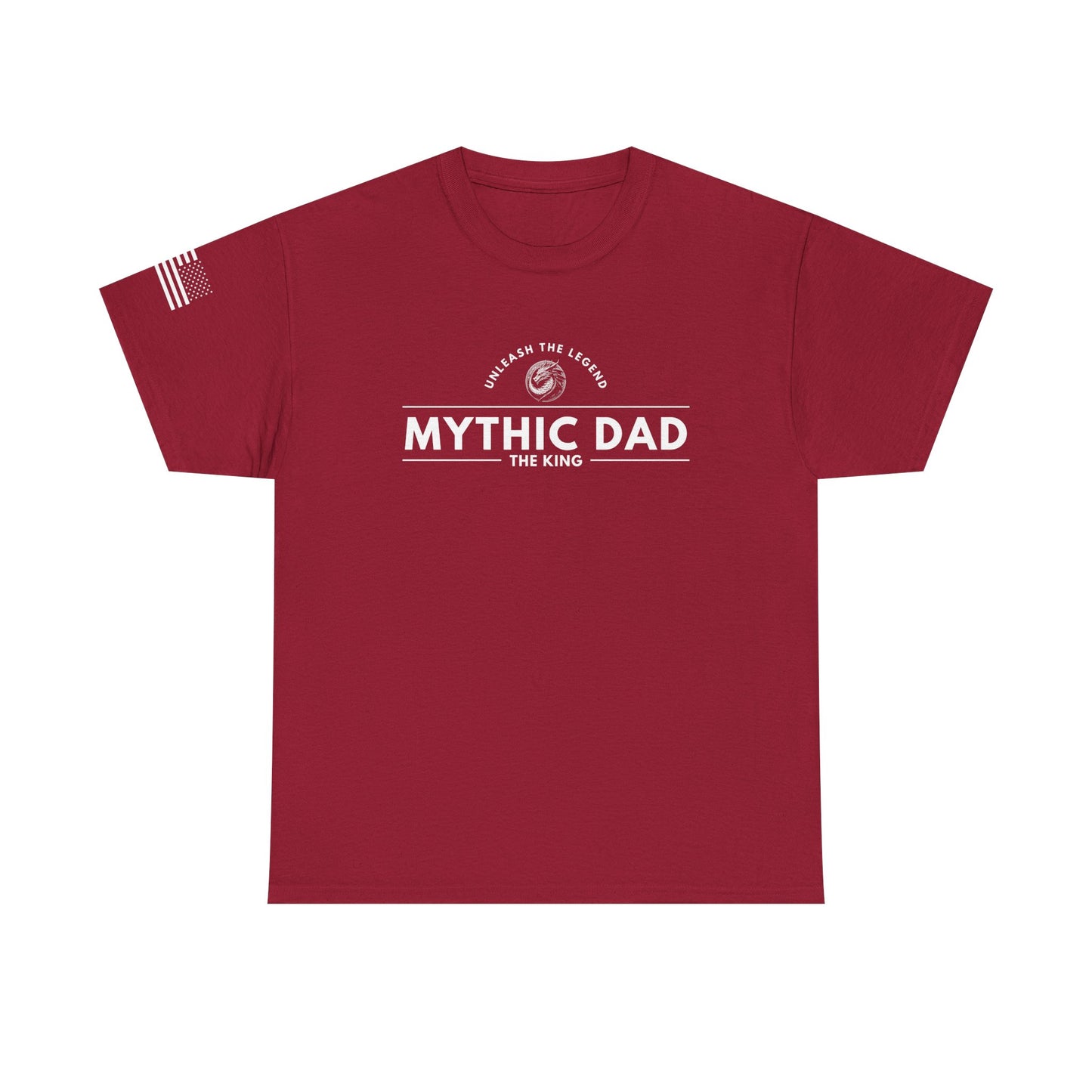 Mythic Dad -T-Shirt The King Mens