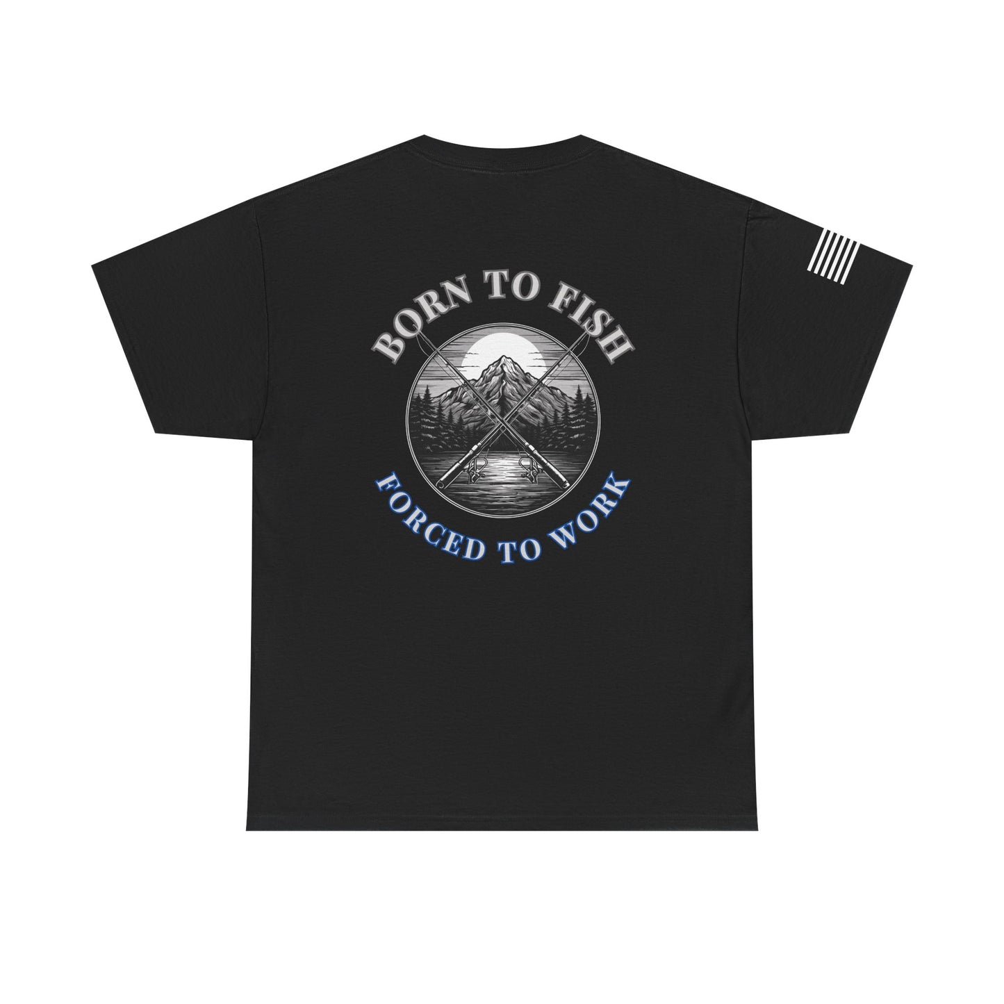 Mythic Outdoors Collection Born to Fish -T-Shirt Mens