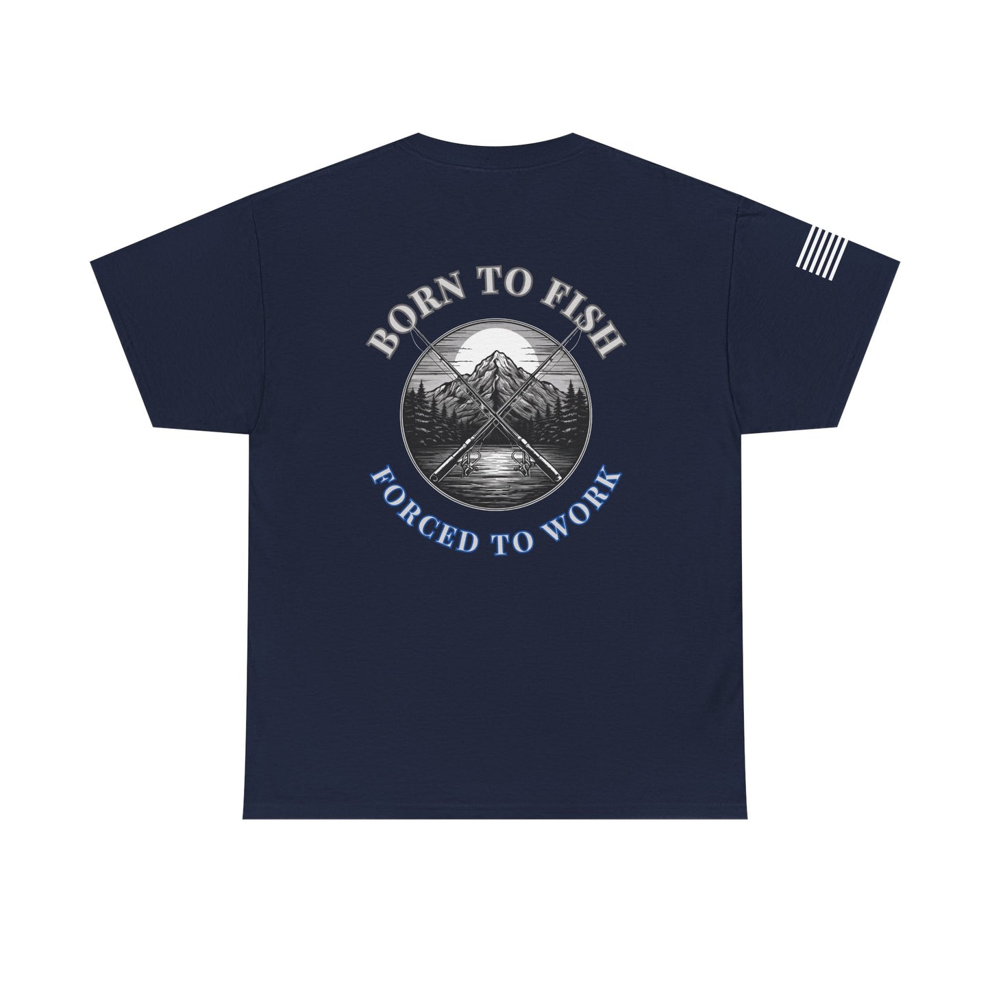 Mythic Outdoors Collection Born to Fish -T-Shirt Mens