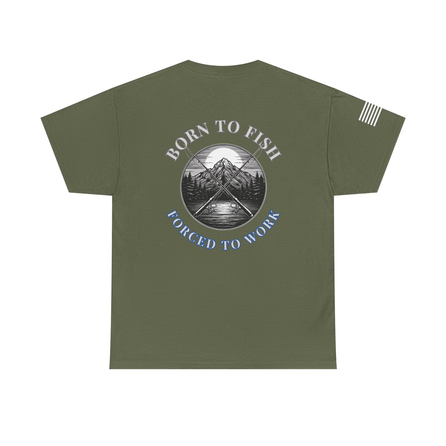 Mythic Outdoors Collection Born to Fish -T-Shirt Mens