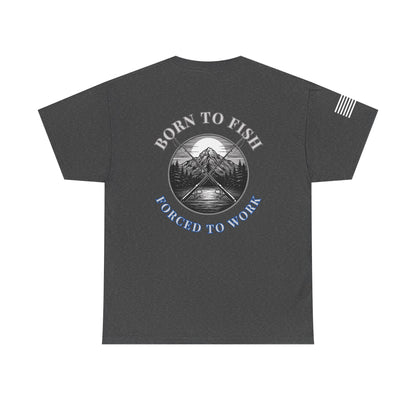 Mythic Outdoors Collection Born to Fish -T-Shirt Mens