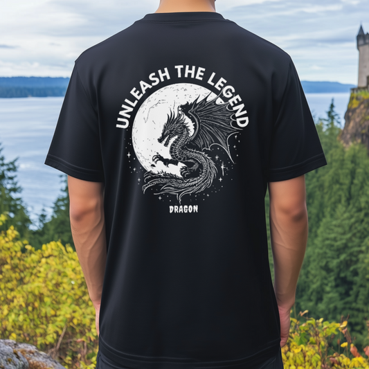 Mythic Monsters Dragon -T-Shirt Mens