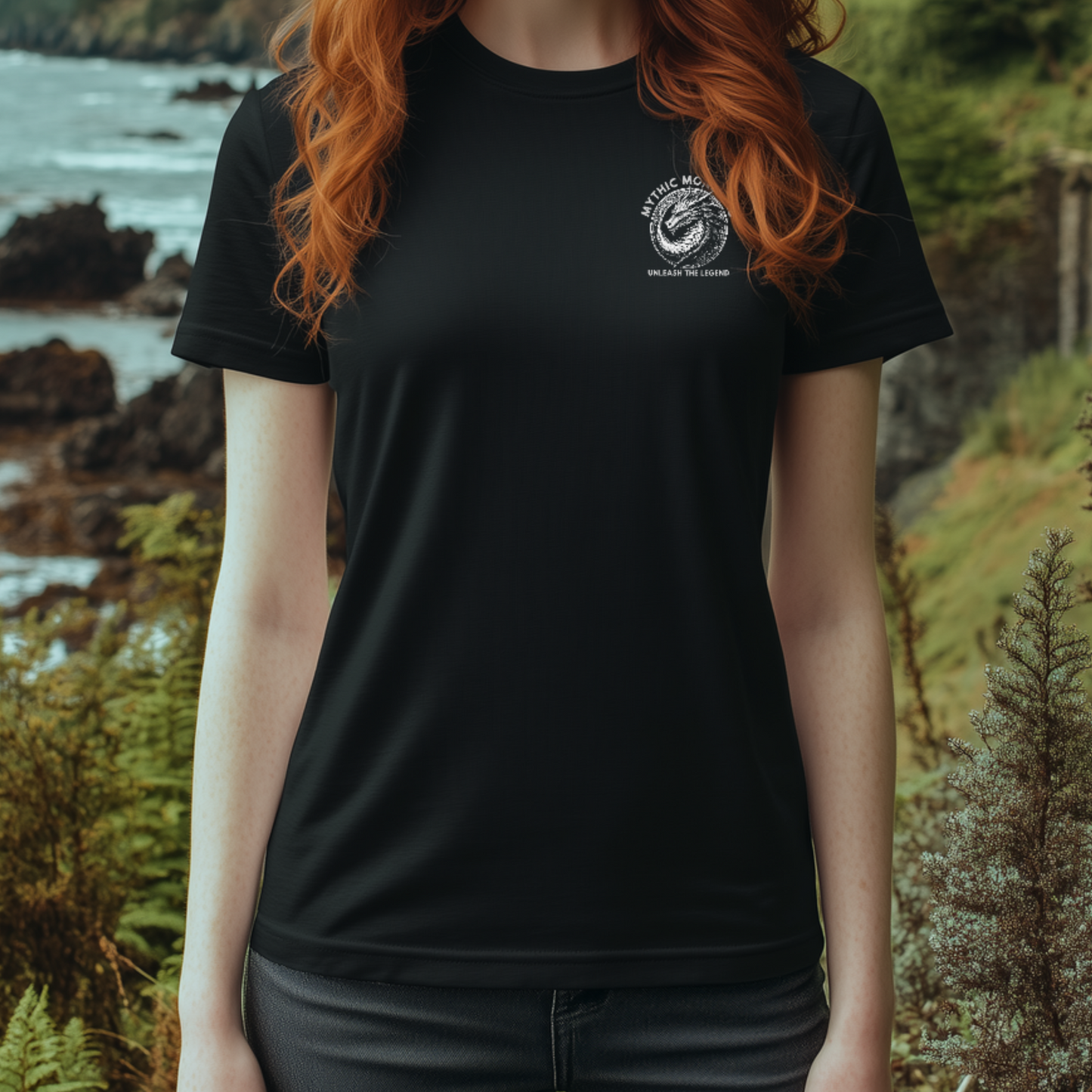 Mythic Monsters Dragon -T-Shirt Ladies