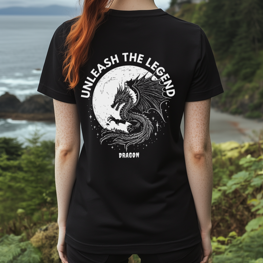 Mythic Monsters Dragon -T-Shirt Ladies