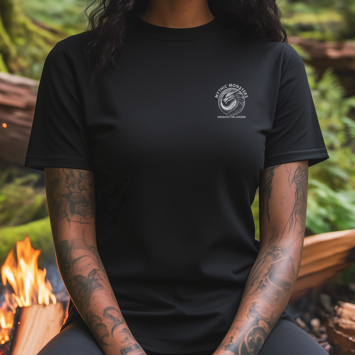 Mythic Monsters Bigfoot -T-Shirt Ladies