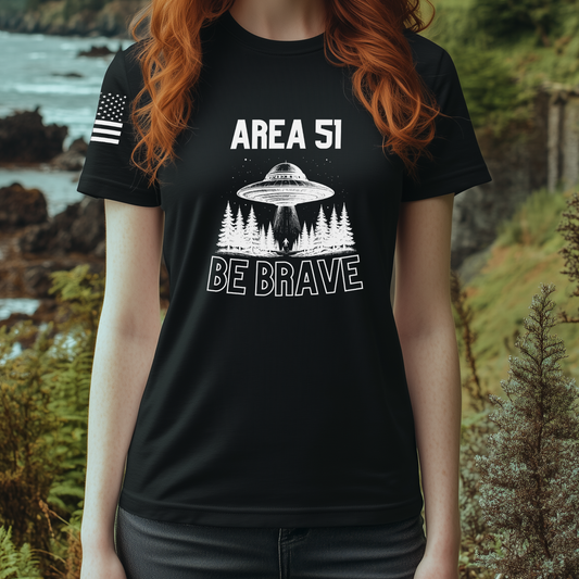 Mythic America Series Area 51 UFO -T-Shirt Ladies