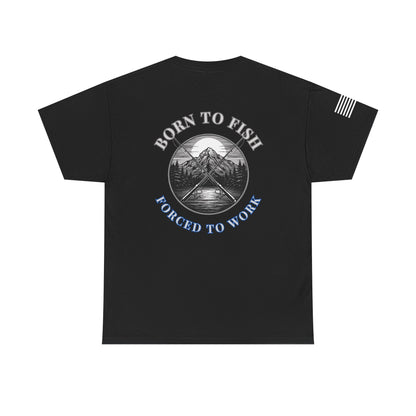 Mythic Outdoors Collection Born to Fish -T-Shirt Mens