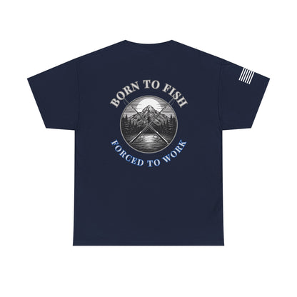 Mythic Outdoors Collection Born to Fish -T-Shirt Mens