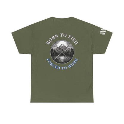 Mythic Outdoors Collection Born to Fish -T-Shirt Mens