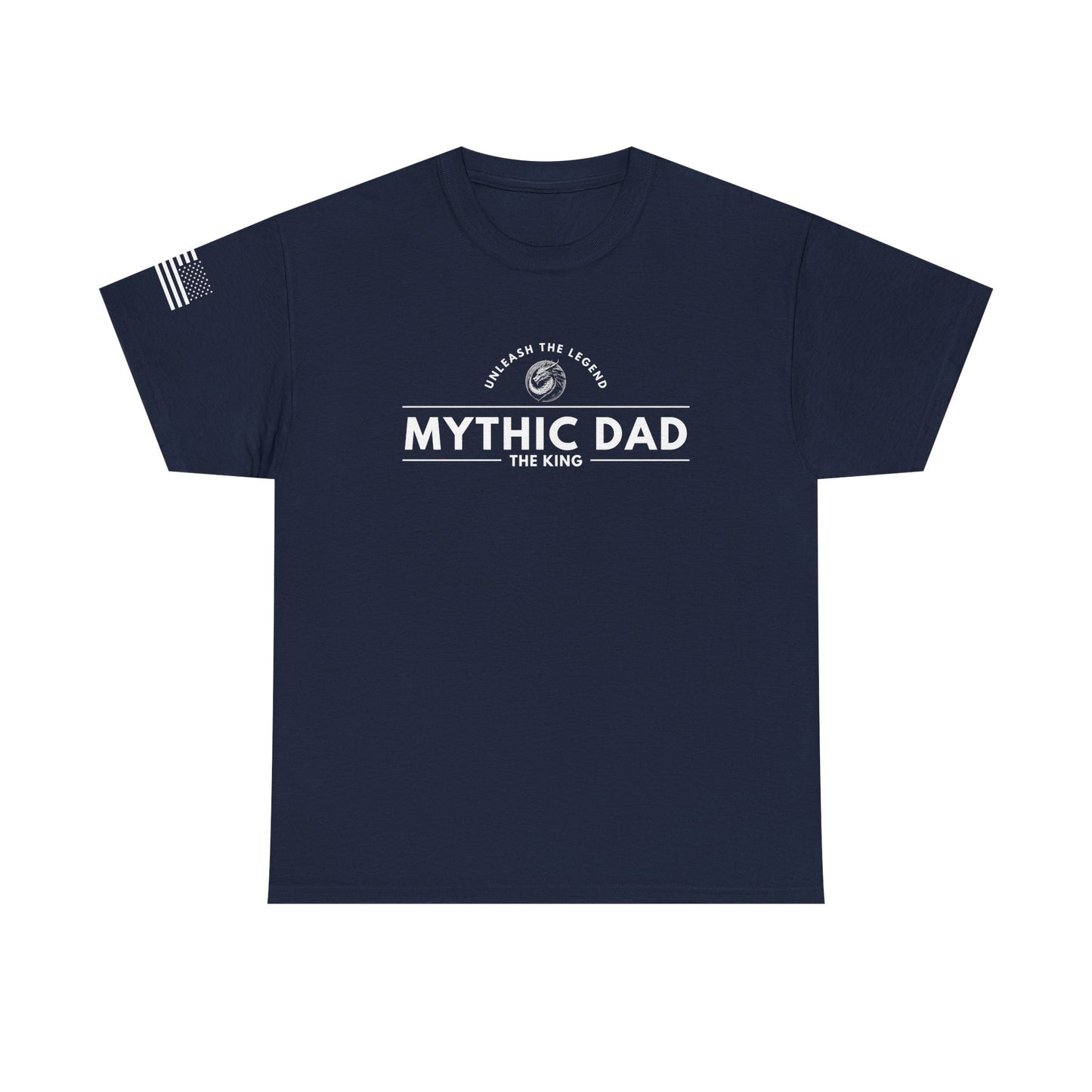 Mythic Dad -T-Shirt The King Mens